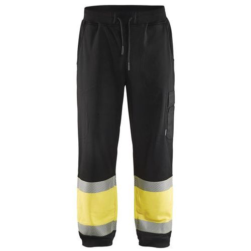 Jogging Haute-visibilité Noir/jaune Fluorescent Taille S