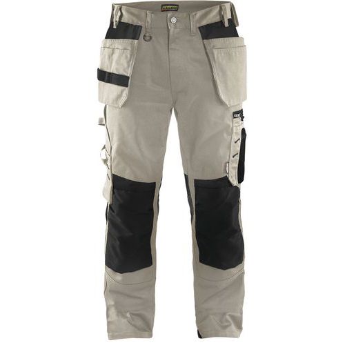 Pantalon De Travail Artisan Beige/noir Taille 40l