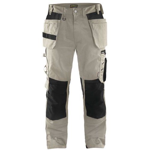 Pantalon De Travail Artisan Beige/noir Taille 46