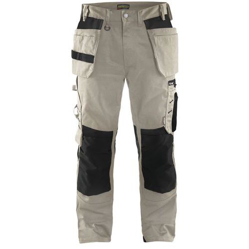 Pantalon De Travail Artisan Beige/noir Taille 52