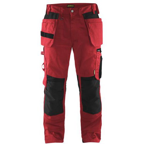 Pantalon De Travail Artisan Rouge/noir Taille 58c