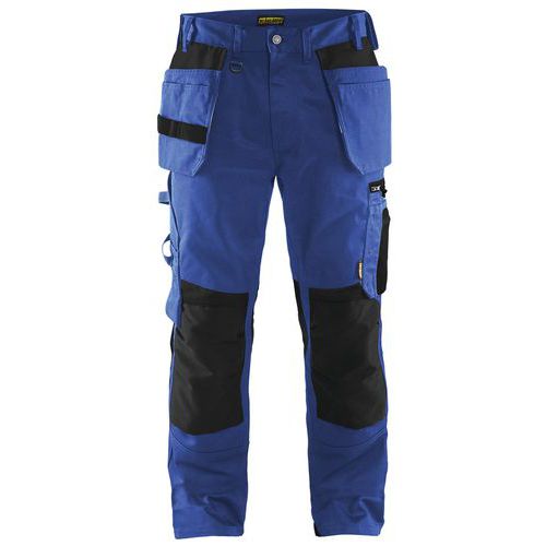 Pantalon De Travail Artisan Bleu Roi/noir Taille 48l