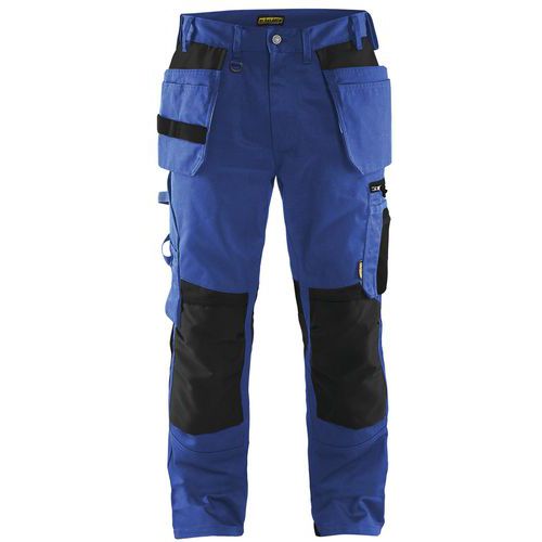 Pantalon De Travail Artisan Bleu Roi/noir Taille 50