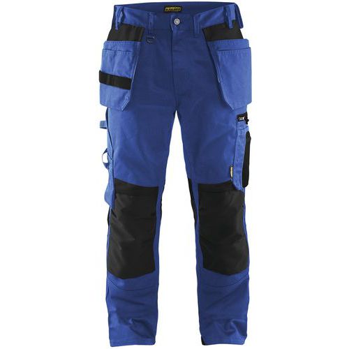 Pantalon De Travail Artisan Bleu Roi/noir Taille 38c