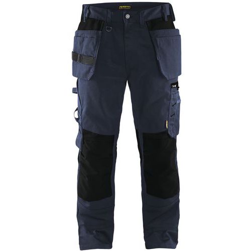 Pantalon De Travail Artisan Marine Foncé/noir Taille 38