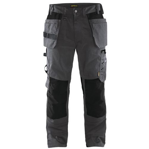 Pantalon De Travail Artisan Gris Foncé/noir Taille 38