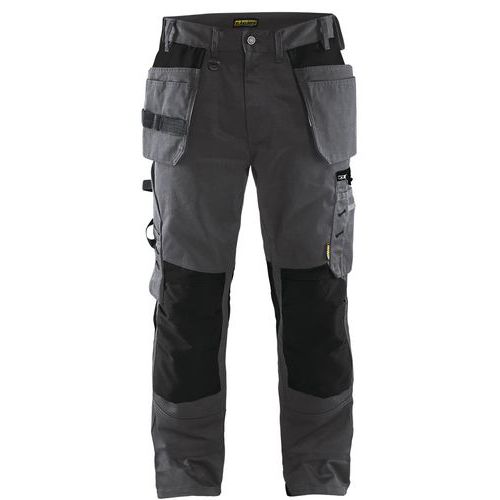 Pantalon De Travail Artisan Gris Foncé/noir Taille 50c