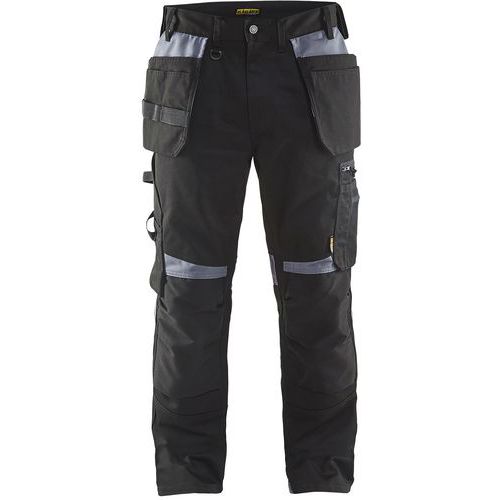 Pantalon De Travail Artisan Noir/gris Taille 38c
