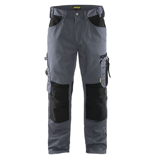 Pantalon De Travail Artisan Sans Poches Flottantes Gris/noir Taille 40