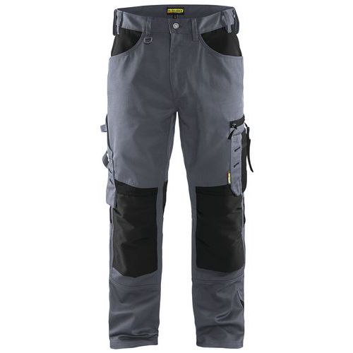 Pantalon De Travail Artisan Sans Poches Flottantes Gris/noir Taille 54