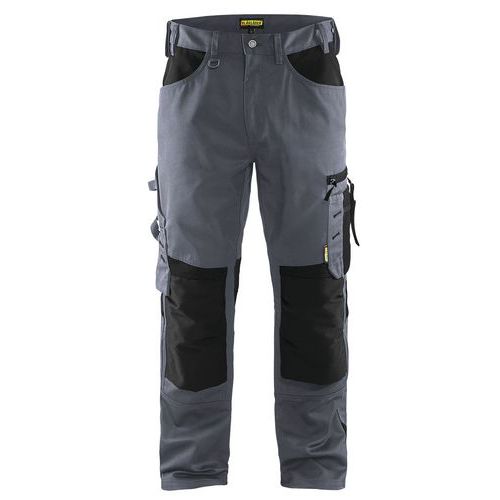 Pantalon De Travail Artisan Sans Poches Flottantes Gris/noir Taille 46c