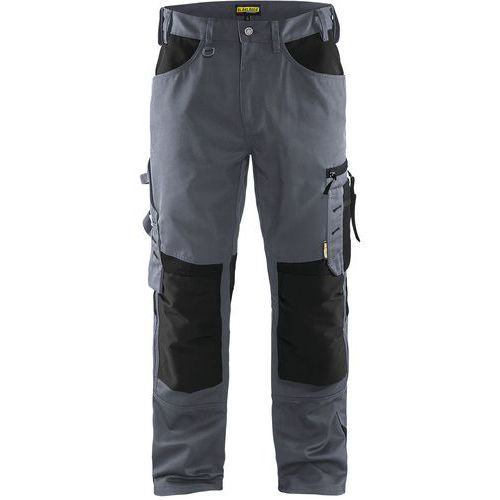Pantalon De Travail Artisan Sans Poches Flottantes Gris/noir Taille 56c
