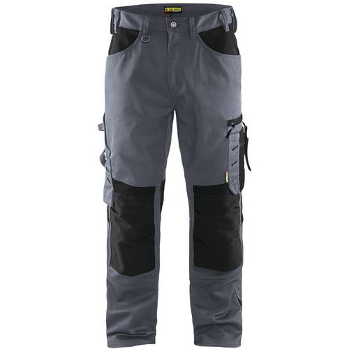 Pantalon De Travail Artisan Sans Poches Flottantes Gris/noir Taille 58c