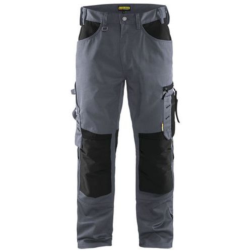 Pantalon De Travail Artisan Sans Poches Flottantes Gris/noir Taille 40c