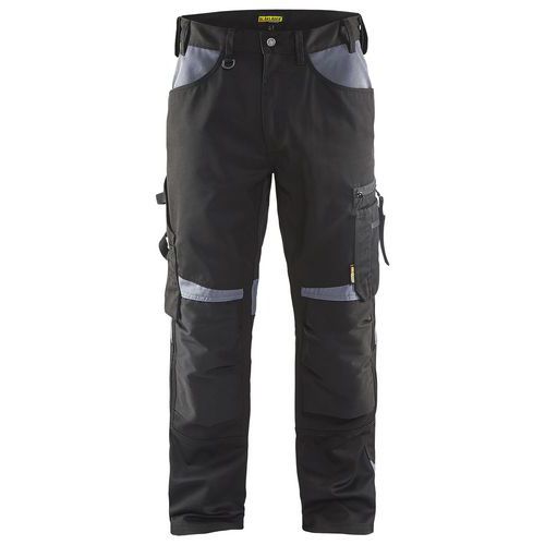 Pantalon De Travail Artisan Sans Poches Flottantes Noir/gris Taille 50