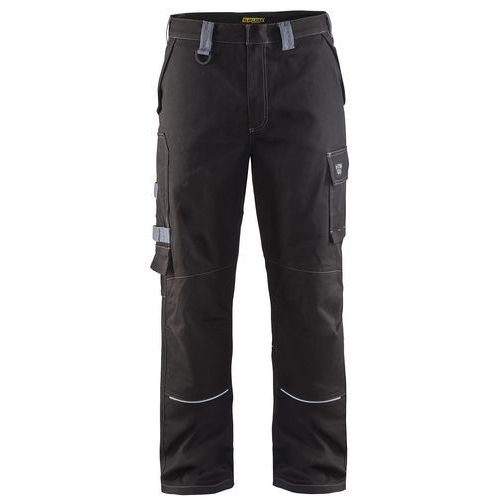 Pantalon Retardant-flamme Noir/gris Taille 40l