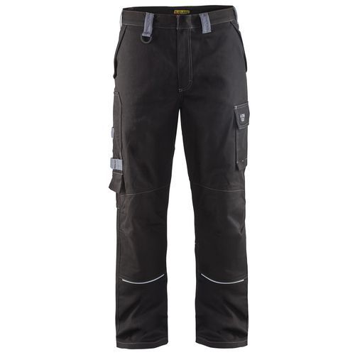 Pantalon Retardant-flamme Noir/gris Taille 42l