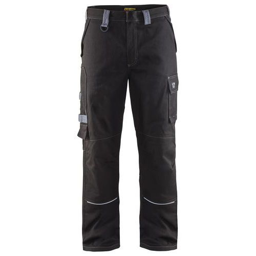 Pantalon Retardant-flamme Noir/gris Taille 44l