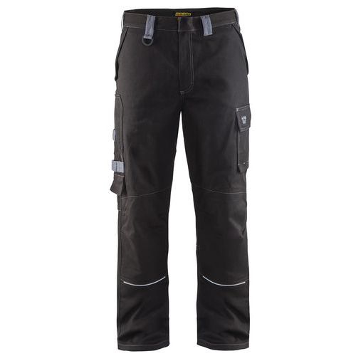 Pantalon Retardant-flamme Noir/gris Taille 46l