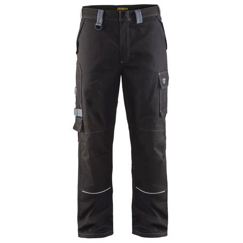 Pantalon Retardant-flamme Noir/gris Taille 48l
