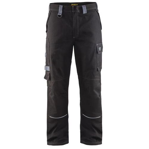 Pantalon Retardant-flamme Noir/gris Taille 38