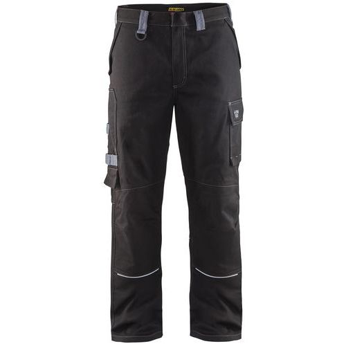 Pantalon Retardant-flamme Noir/gris Taille 40