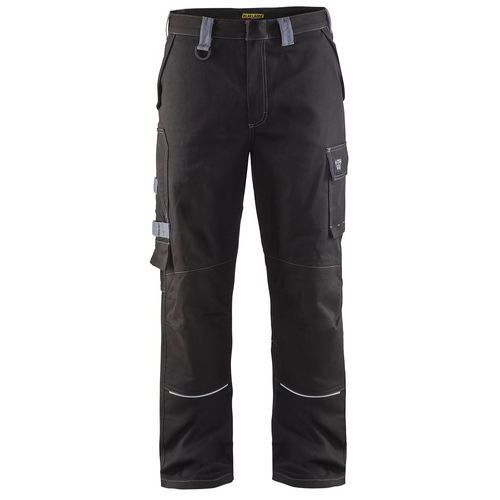 Pantalon Retardant-flamme Noir/gris Taille 48