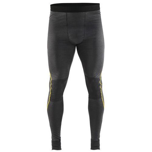 Bas De Sous-vêtement Xlight Gris Foncé/jaune Taille 4xl