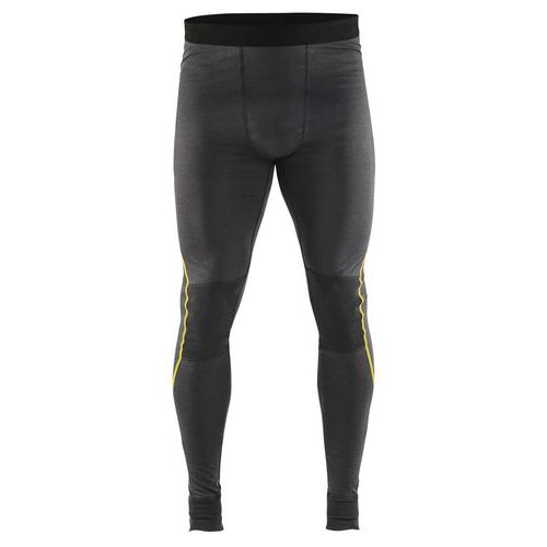 Bas De Sous-vêtement Xlight Gris Foncé/jaune Taille L