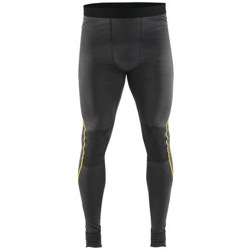 Bas De Sous-vêtement Xlight Gris Foncé/jaune Taille M
