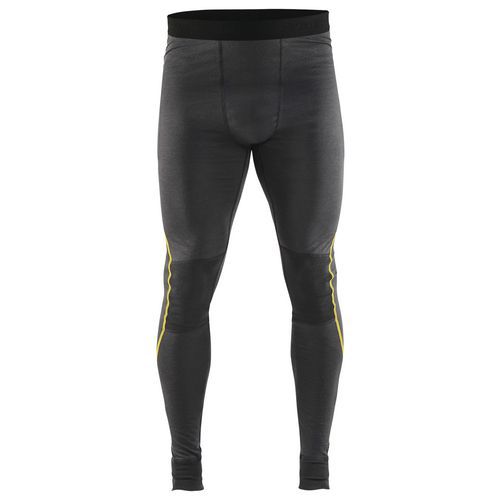 Bas De Sous-vêtement Xlight Gris Foncé/jaune Taille S