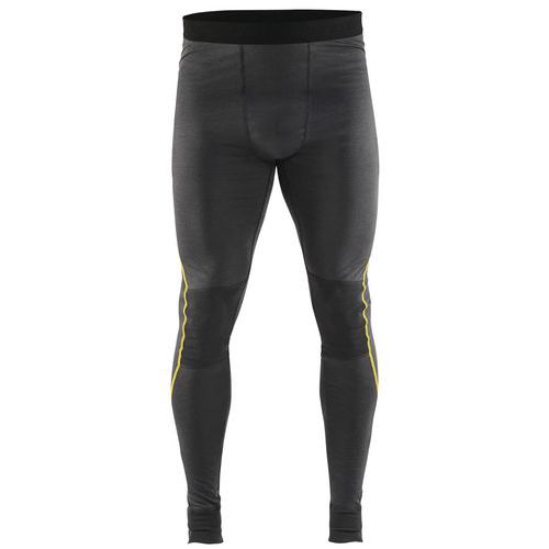 Bas De Sous-vêtement Xlight Gris Foncé/jaune Taille Xl