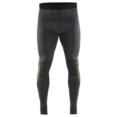 Bas De Sous-vêtement Xlight Gris Foncé/jaune Taille Xxl
