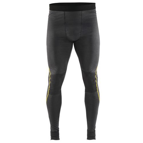 Bas De Sous-vêtement Xlight Gris Foncé/jaune Taille Xxxl