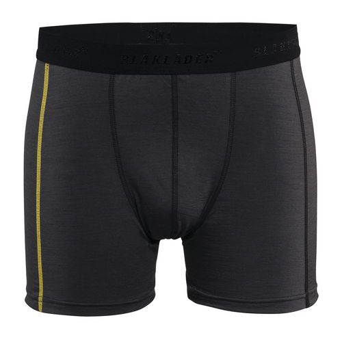 Boxer Xlight Gris Foncé/jaune Taille L