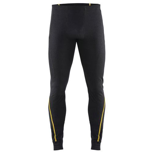 Bas De Sous-vêtement Retardant Flamme Inhérent Noir Taille L