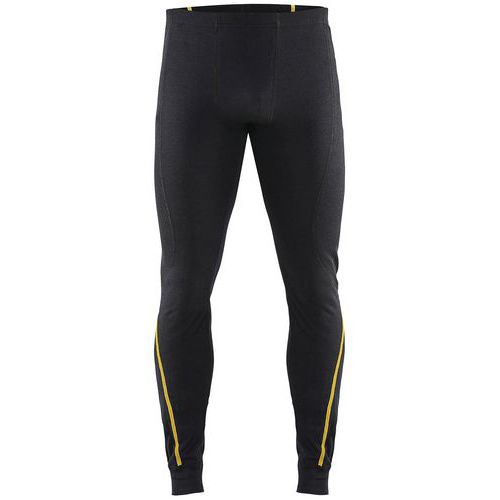 Bas De Sous-vêtement Retardant Flamme Inhérent Noir Taille S