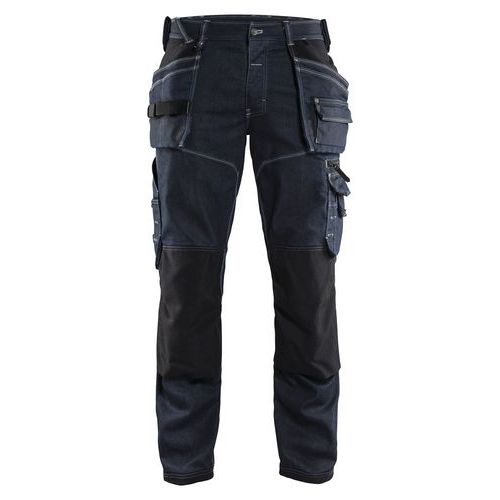 Pantalon De Travail X1900 Artisan Stretch 2d Marine/noir Taille 56c