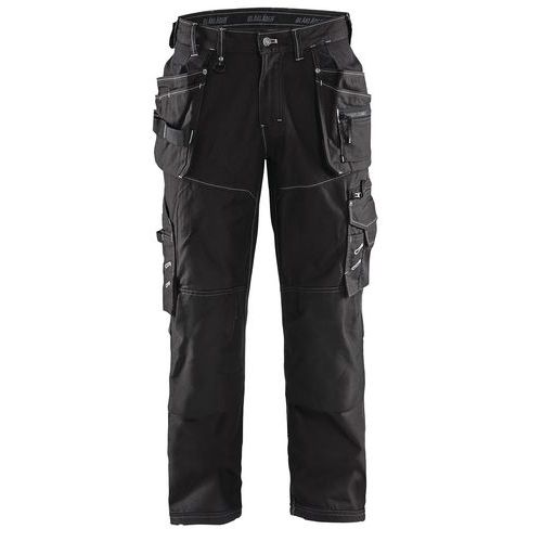 Pantalon De Travail X1900 Artisan CorduraÂ® Nyco Noir Taille 40l