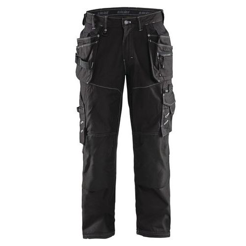 Pantalon De Travail X1900 Artisan CorduraÂ® Nyco Noir Taille 38