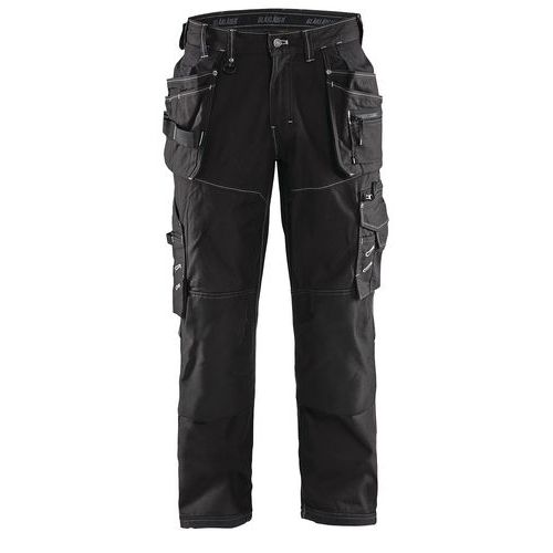 Pantalon De Travail X1900 Artisan CorduraÂ® Nyco Noir Taille 58c