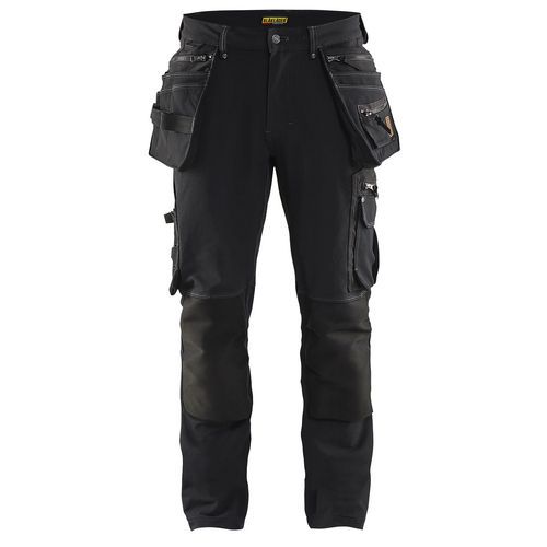 Pantalon De Travail X1900 Artisan Stretch 4d Noir Taille 50
