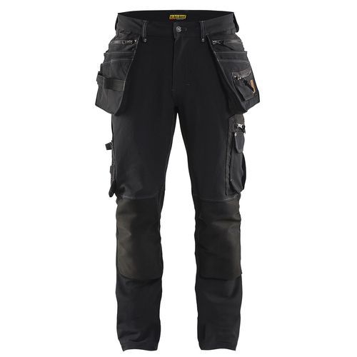 Pantalon De Travail X1900 Artisan Stretch 4d Noir Taille 52