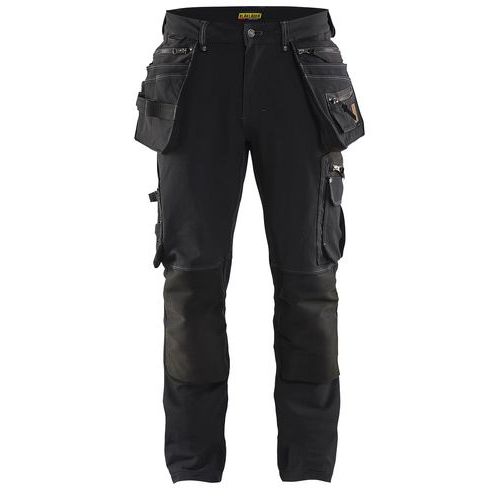 Pantalon De Travail X1900 Artisan Stretch 4d Noir Taille 56