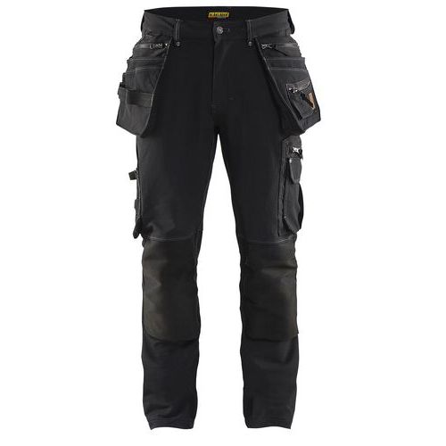 Pantalon De Travail X1900 Artisan Stretch 4d Noir Taille 44c