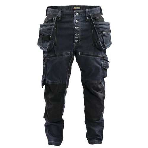Pantalon De Travail X1900 Artisan CorduraÂ® Denim Stretch Taille 40