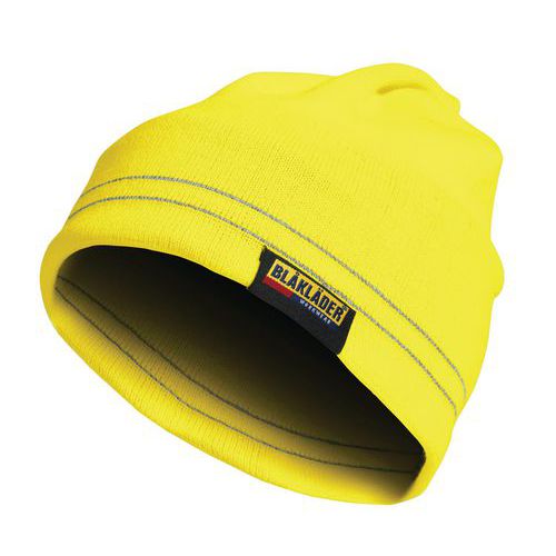 Bonnet Fluorescent Jaune Fluorescent Taille Tu