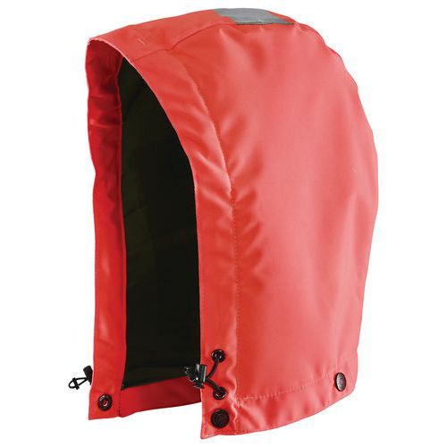 Capuche Haute Visibilité Rouge Fluorescent Taille 4xl