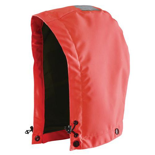 Capuche Haute Visibilité Rouge Fluorescent Taille L