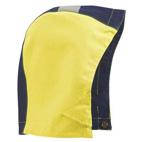 Capuche Multinormes Jaune Fluorescent/marine Taille Tu